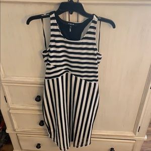 Black and white dress